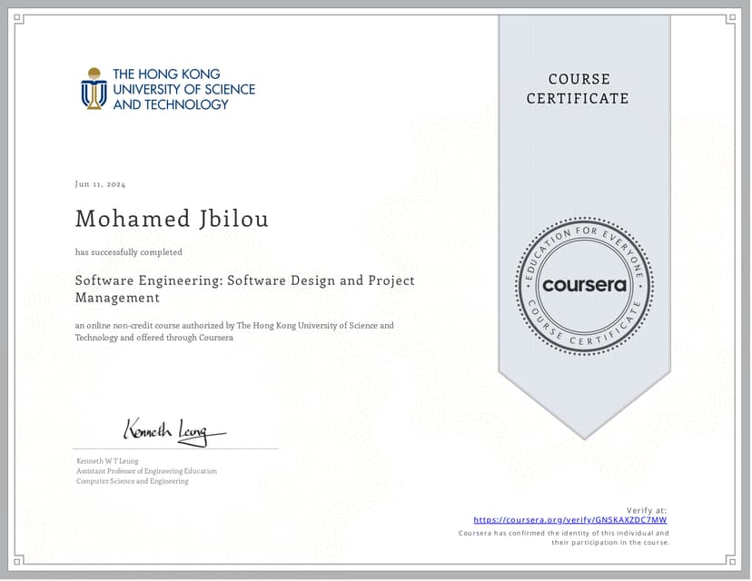 Software Engineering: Software Design and Project Management
